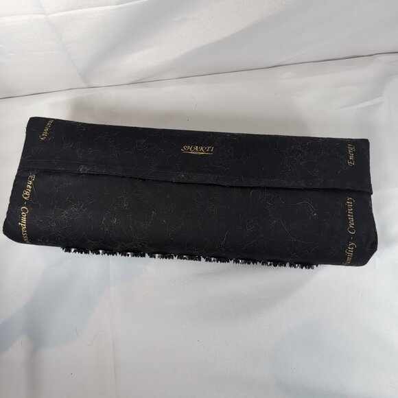 Shakti Mat Acupressure Kanjo Black Pillow Yoga Stress Pain Relief Relax Neck - Picture 5 of 10